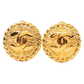 Orecchini tondi Chanel Coco Mark