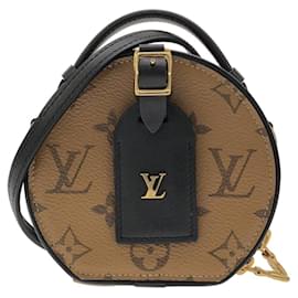 Borsa a tracolla Louis Vuitton Monogram Reverse Mini Boite Chapeau