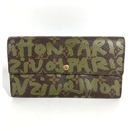 Louis Vuitton Monogram Graffiti Long Wallet
