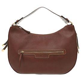 Bulgari Borsa a tracolla in pelle marrone Bvlgari