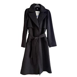 Burberry Manteau Long en Laine et Cachemire