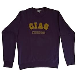 Fiorucci 'Ciao' Sweatshirt Violett - Autre Marque