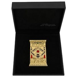 Autre Marque S.T. Dupont Egyptian Motif Gold Lighter