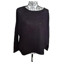 Karl Marc John Elma Ribbed Knit Sweater - Black - Autre Marque
