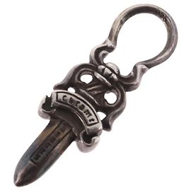 Chrome Hearts Dolch Anhänger Charm Top Ag925 Silver Auth 184243M