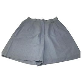 Shorts vintage Dior de poliéster azul claro rosa amarillo S
