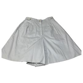 Pantaloni corti da golf vintage Balenciaga grigio chiaro L