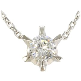 Autre Marque Collar de platino PT850 con diamante