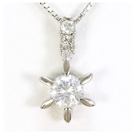 Autre Marque Collier en platine PT900 et diamants