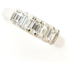 Autre Marque Platin-Diamant-Ring