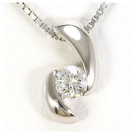 Autre Marque Collana in platino PT900 / PT850 con diamante