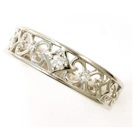PT900 Platinring mit Diamant - Autre Marque