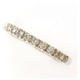 Autre Marque 14K Weißgold-Ring mit Diamant
