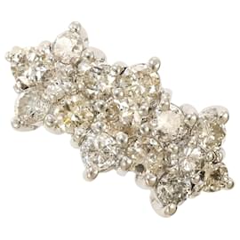 Autre Marque Platin-Diamant-Ring