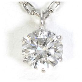 Autre Marque Collana in platino con diamante