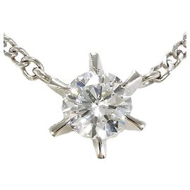 Autre Marque Collar de platino PT850 con diamante