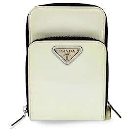 Custodia per smartphone Prada in pelle Saffiano