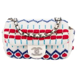 Borsa Chanel Extra Mini Flap in cashmere multicolore