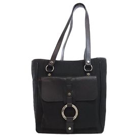 Bulgari Bvlgari Borsa Tote in Tela Nera