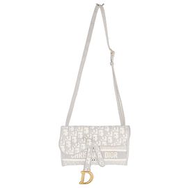 Dior Saddle Bag in Dior Oblique Canvas