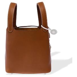 Borsa HERMES Picotin in Pelle Marrone - 103619 - Hermès