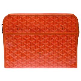 Bolsa GOYARD em Lona Laranja - 103531