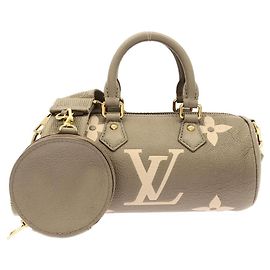 Borsa a Spalla Louis Vuitton Bicolor Monogram Empreinte Papillon BB