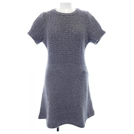 Vestido de mezcla de cachemira Chanel