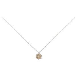 Autre Marque Collana in Au750 con Diamanti