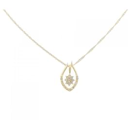 Autre Marque Collana 2-way in Au750 e Diamanti