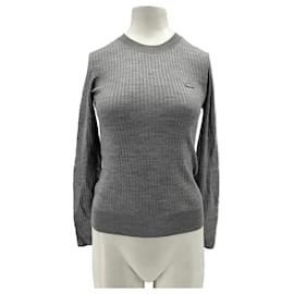 Lacoste Wollpullover Grau Größe 36