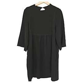 Isabel Marant Vestido Babydoll Negro