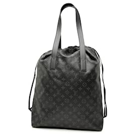 Cabas Louis Vuitton Black Monogram Eclipse Light
