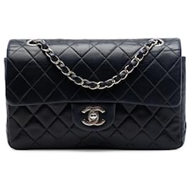 Chanel Black Small Classic Lambskin Double Flap