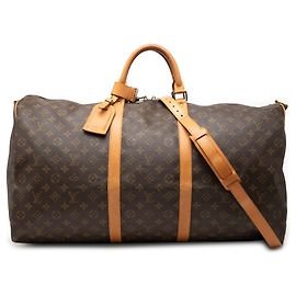 Louis Vuitton Marrom Monogram Keepall Bandouliere 60