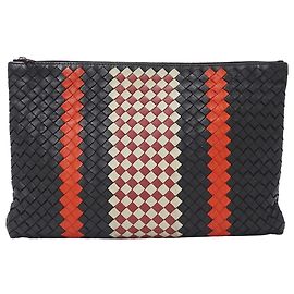 Clutch in pelle Bottega Veneta