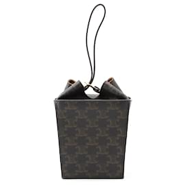 Borsa Celine Triomphe Strap Box Leather - Céline