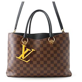 Borsa Louis Vuitton Damier Ebene Riverside