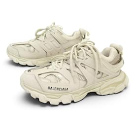 NEUF CHAUSSURES BALENCIAGA SNEAKERS TRACK 647742 40 41 BASKETS CREME SHOES - Balenciaga