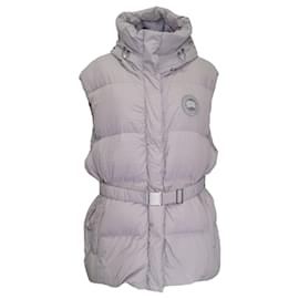 Chaleco con cinturón Rayla de Canada Goose en poliamida gris
