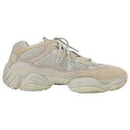 Sneakers Adidas Yeezy 500 Salt in scamosciato grigio