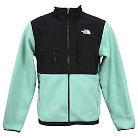 Giacca in pile The North Face Denali in Turquoise Fleece