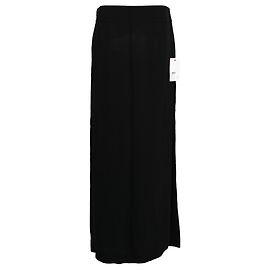 Gonna maxi Totême con spacco alto in viscosa nera