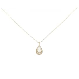 Collier en diamant et pierre de lune K10YG - Autre Marque