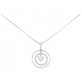 Autre Marque Collana in oro bianco e diamanti Au750