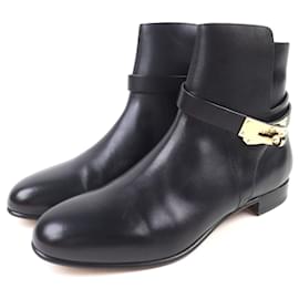 Botines cortos de cuero Neo Kelly con hebilla - Hermès