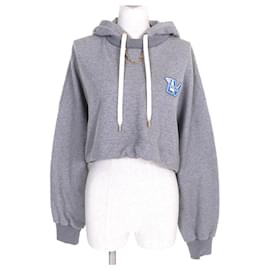 Louis Vuitton LV Flight Mode Cropped Hoodie