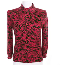 Maglieria in cashmere Christian Dior con motivo leopardato e ricamo a forma di ape