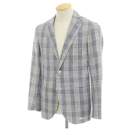 Chaqueta casual de algodón a cuadros Giannetto - Autre Marque
