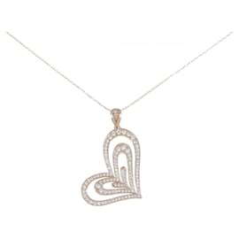 Collana con pendente Cuore di Diamanti Au750 - Autre Marque
